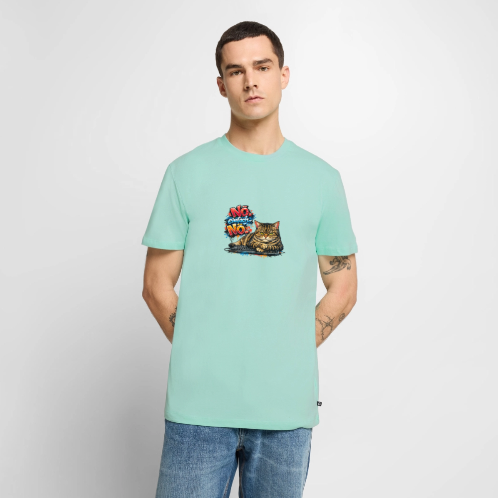 Premium T-Shirt "Nö" - Mint 