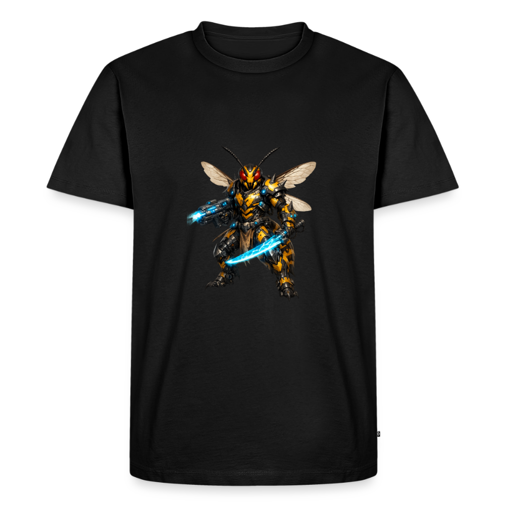 Premium T-Shirt "Bee" - Schwarz