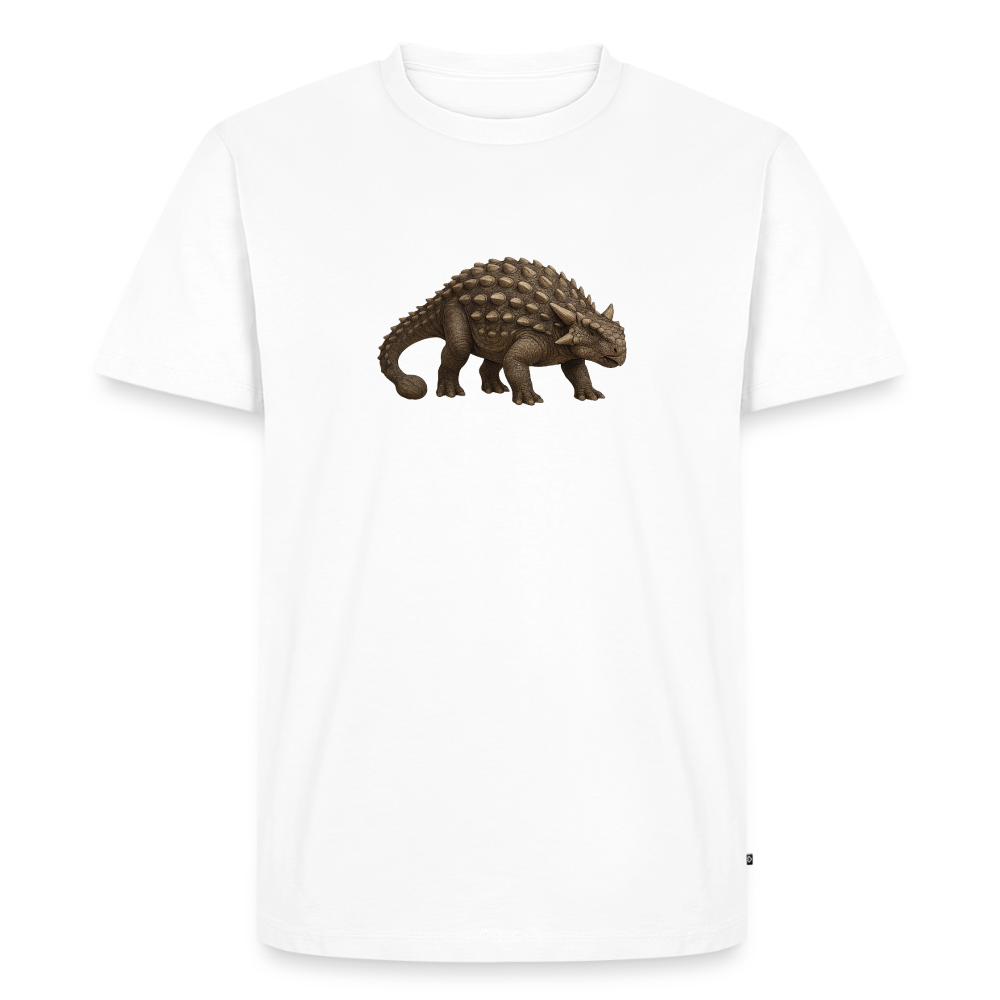 Premium T-Shirt "Ankylo" - Weiß