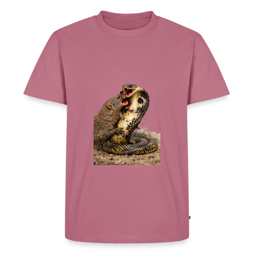 Premium T-Shirt "Mungo vs Cobra" - Mauve