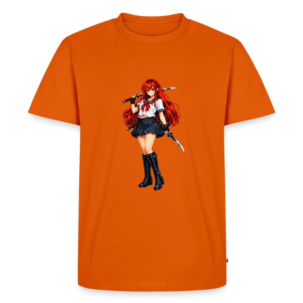 Premium T-Shirt "Red Lady" - Orange 