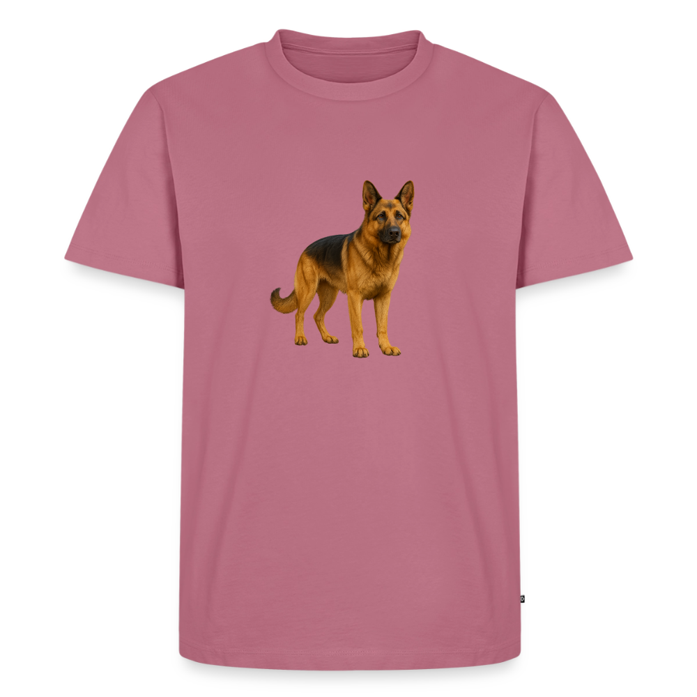 Premium T-Shirt "Schäferhund" - Mauve