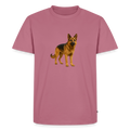 Premium T-Shirt "Schäferhund" - Mauve