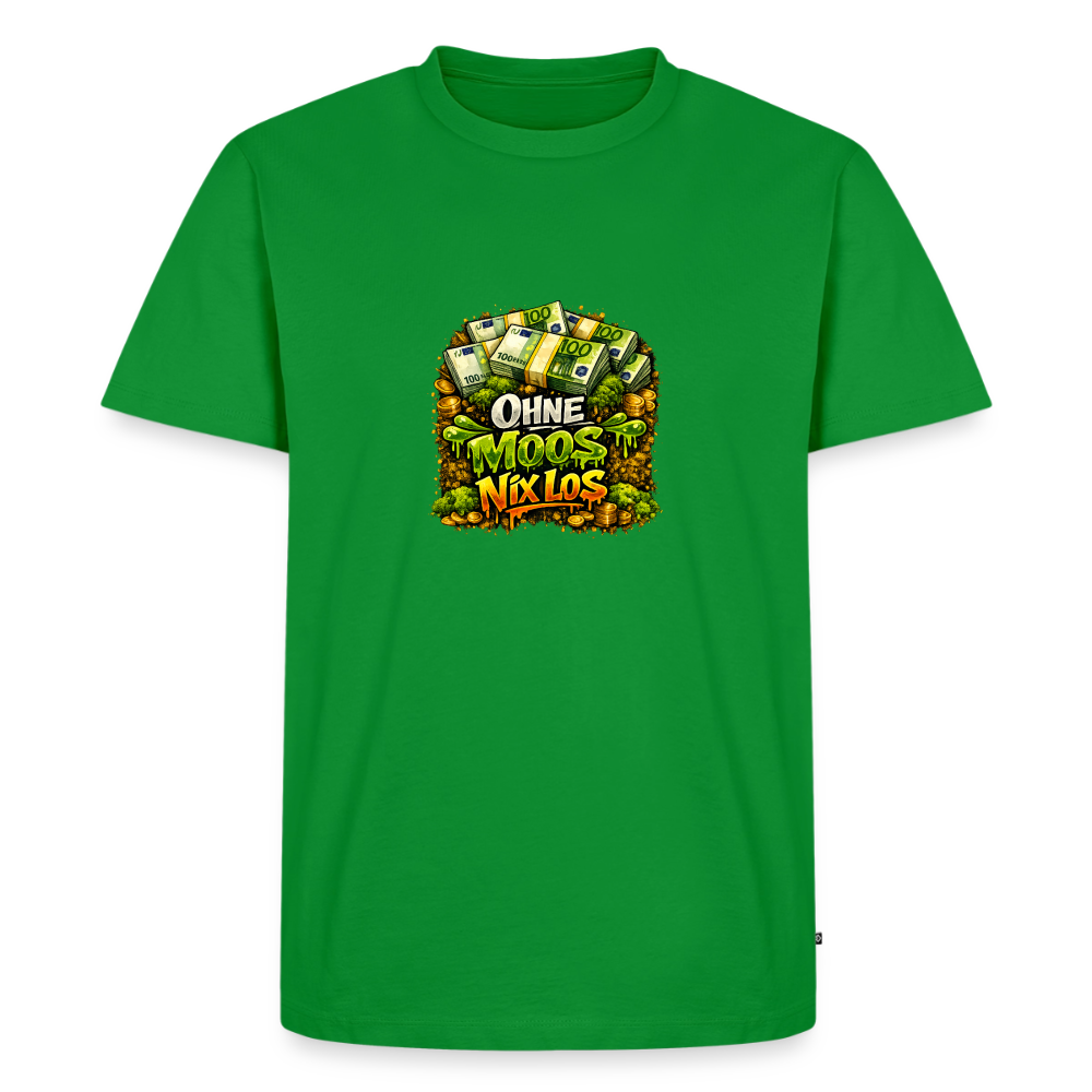 Premium T-Shirt "Ohne Moos.." - Grün