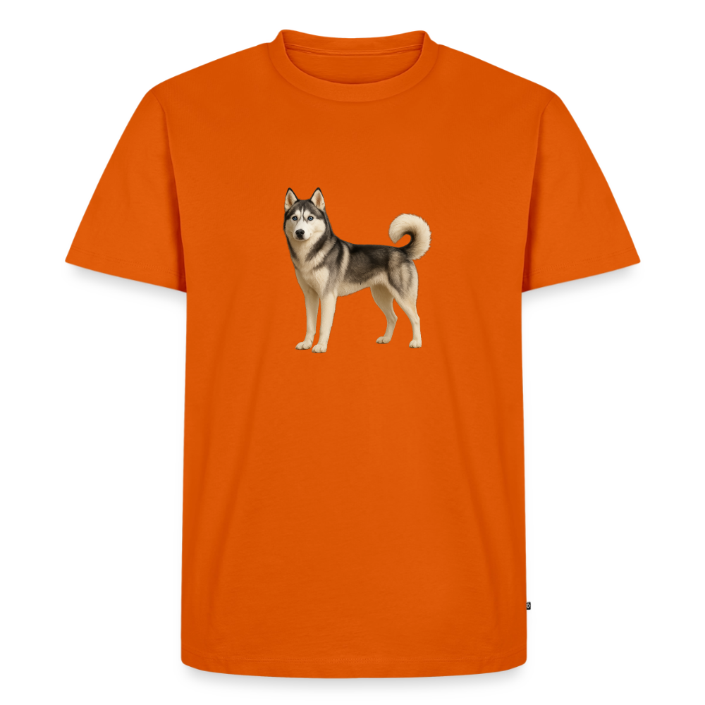Premium T-Shirt "Husky" - Orange 