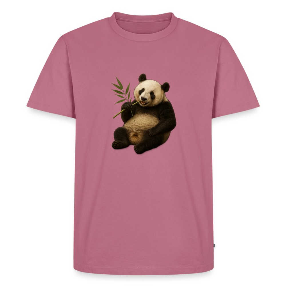 Premium T-Shirt "Panda" - Mauve