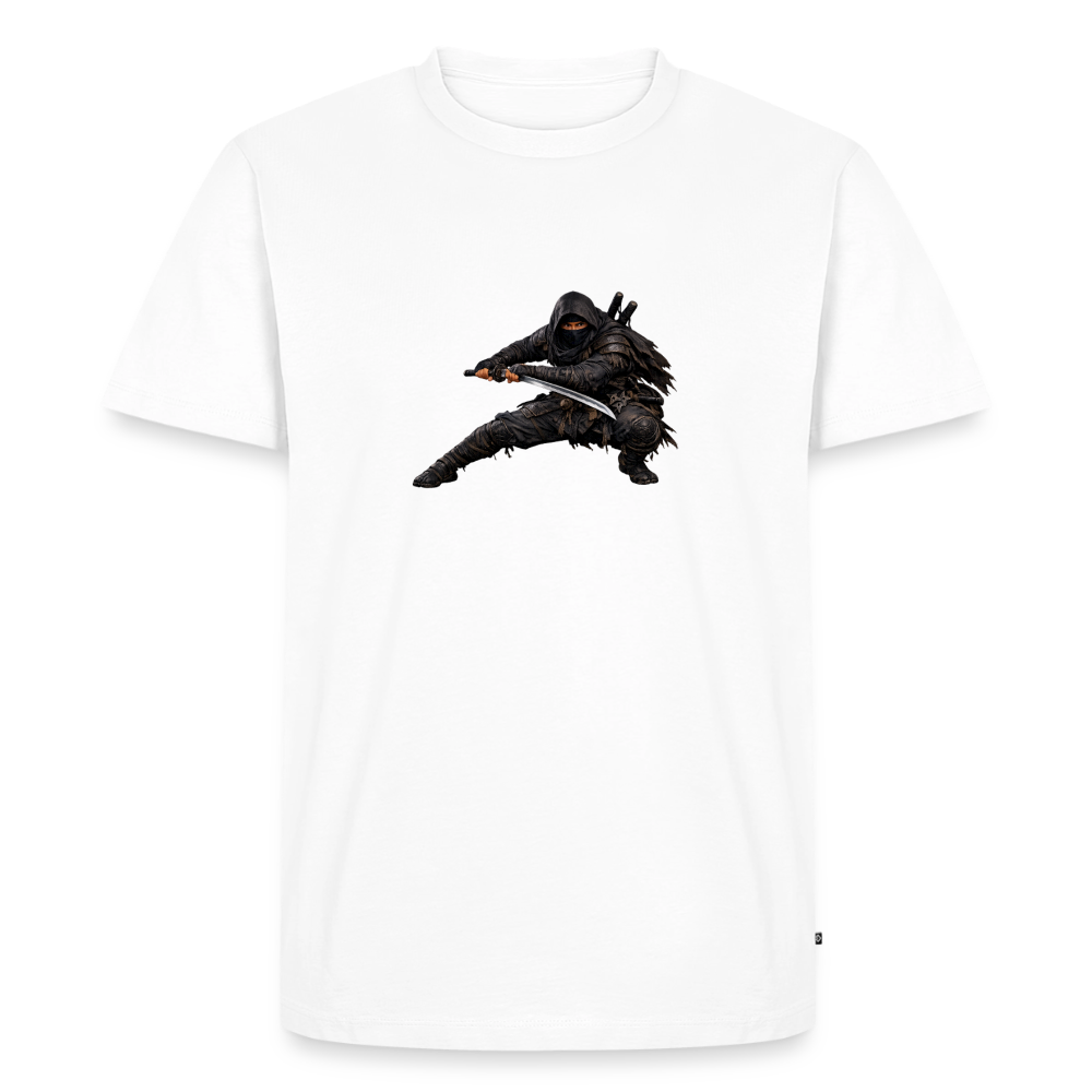 Premium T-Shirt "Ninja II" - Weiß