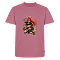 Premium T-Shirt "Anime Woman" - Mauve