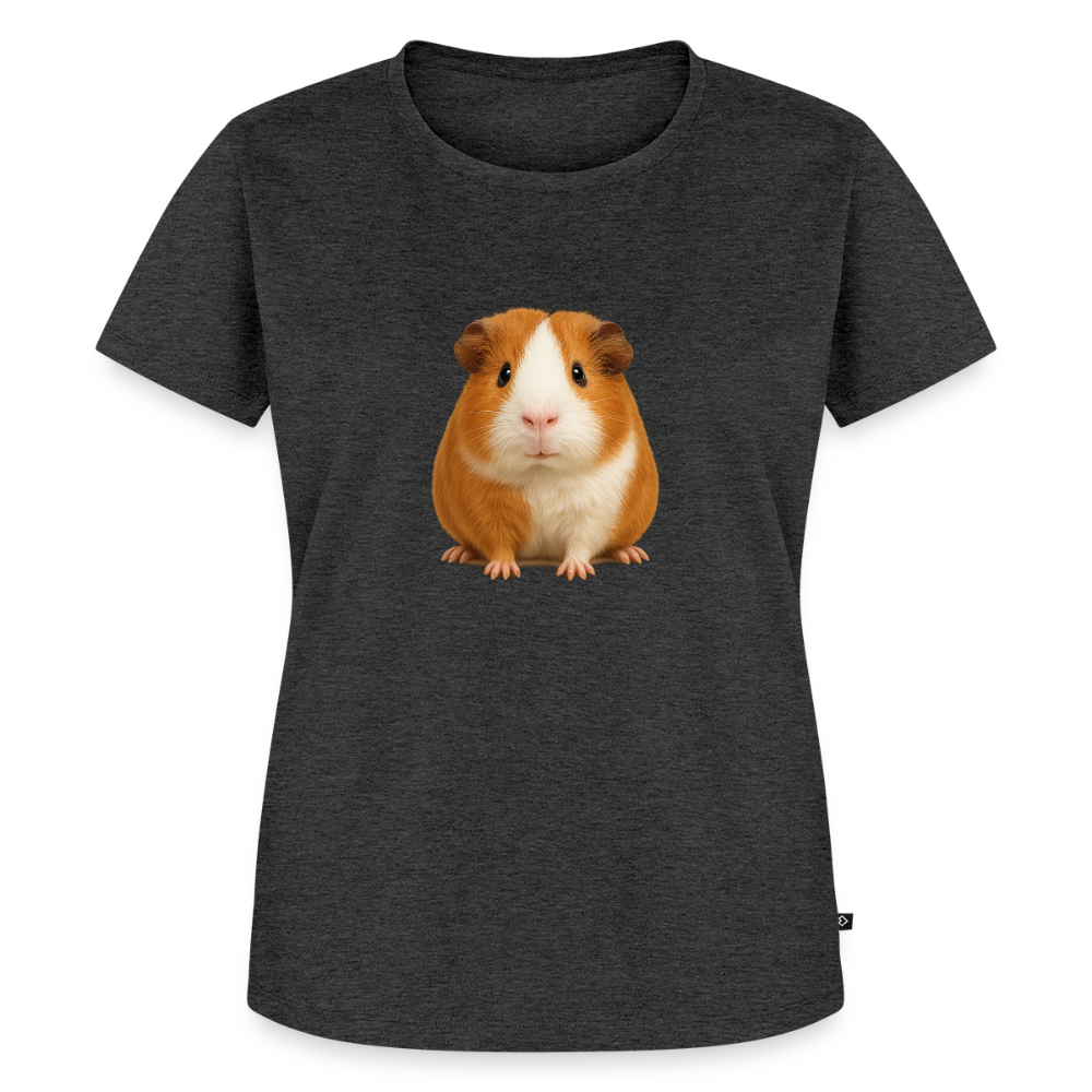 Premium T-Shirt "Meerschweinchen III" - Anthrazit meliert